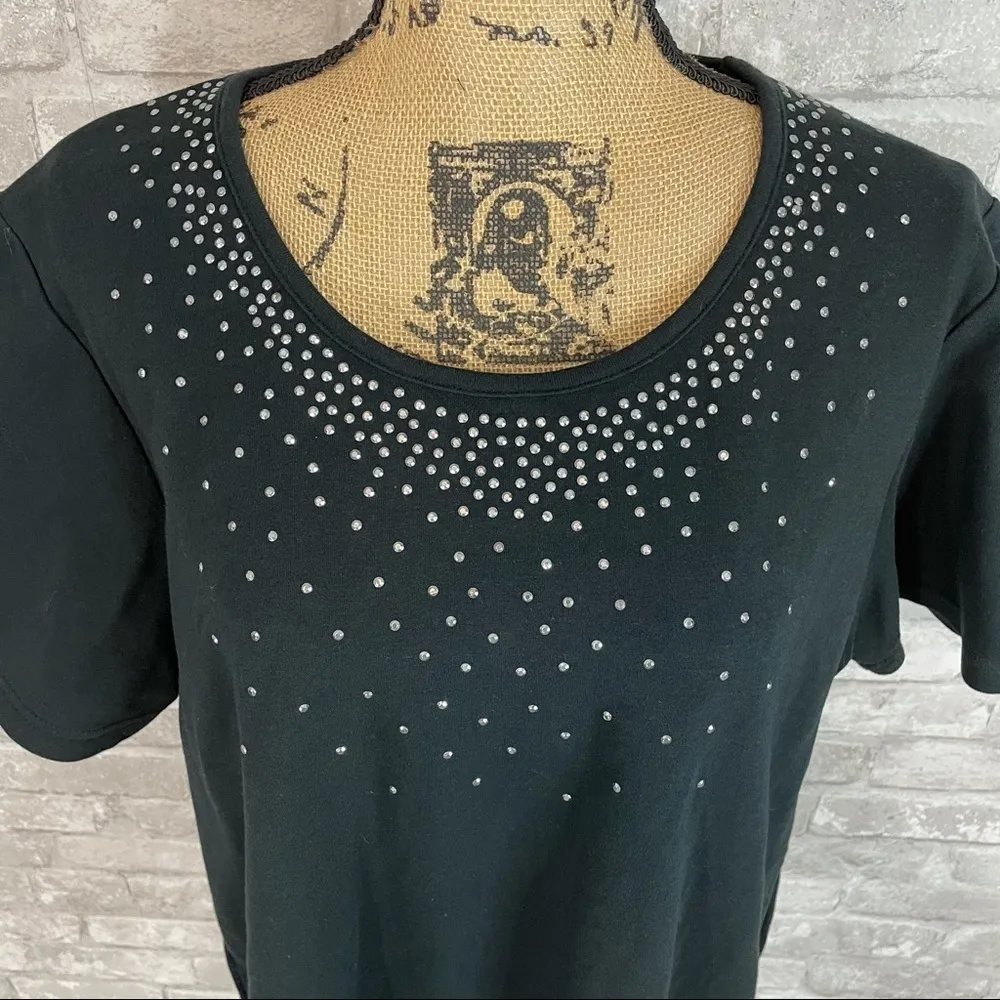 Quacker Factory Embellished Tee - Image 2