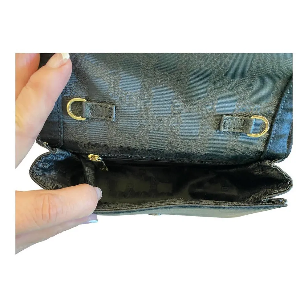 Ted Baker silk like clutch black - Image 2