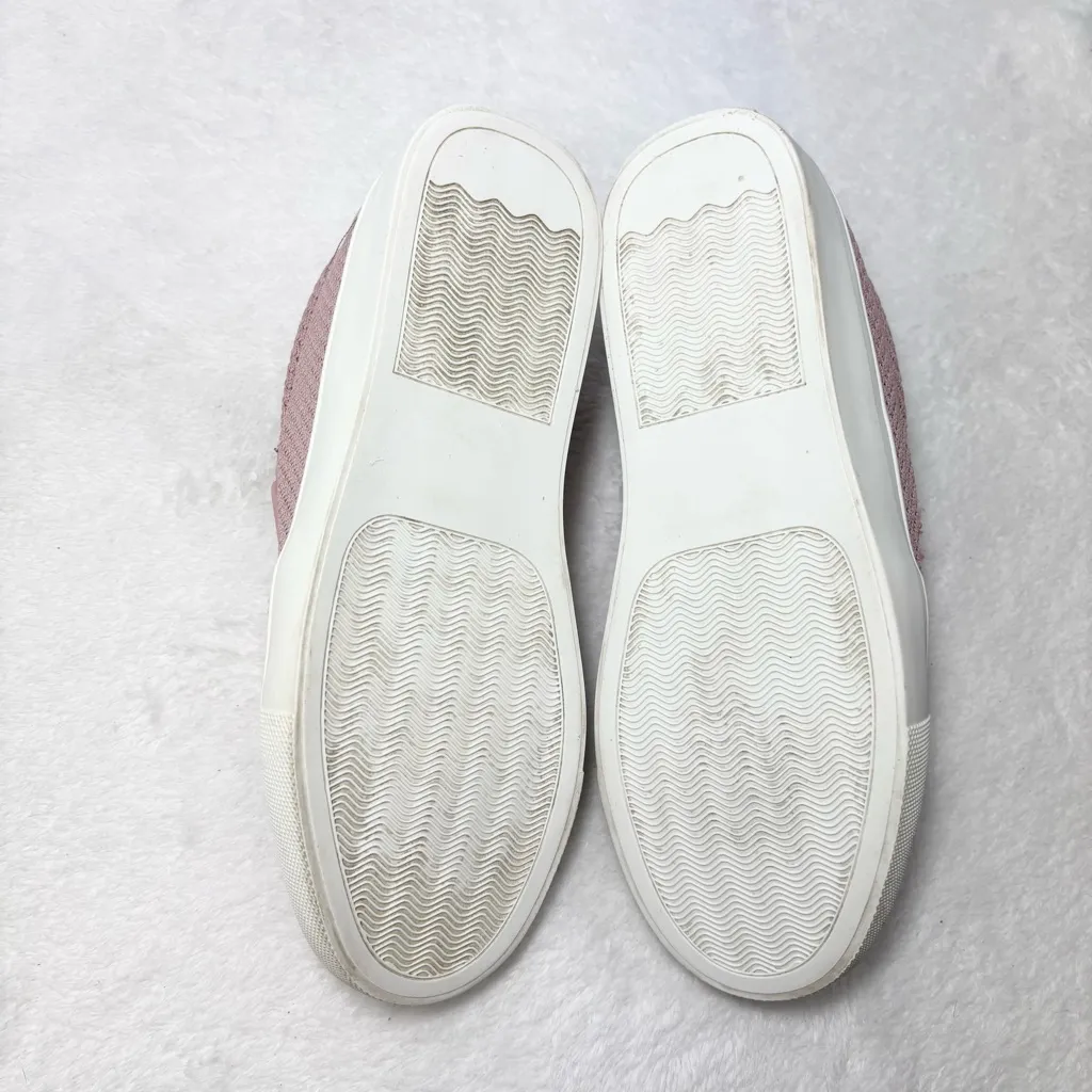 Steve‎ Madden Blush Pink Knit Slip-On Shoes Align Loafers Size 7 - Image 8