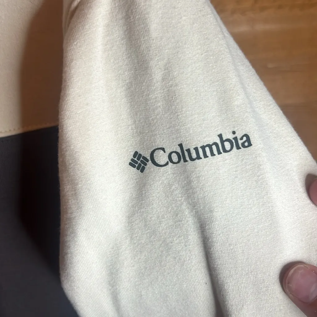 Columbia Lodge Hoodie Tunic Dress Pocket Drawstring Hike Casual Oversize Fleece - Image 7