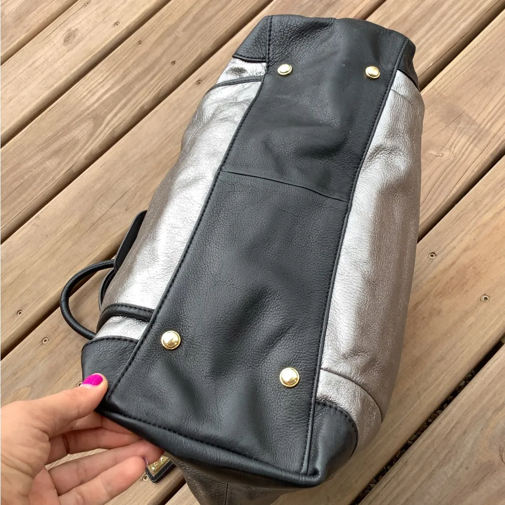 Beautiful large genuine leather bag 🌷🌷 Black - Image 7