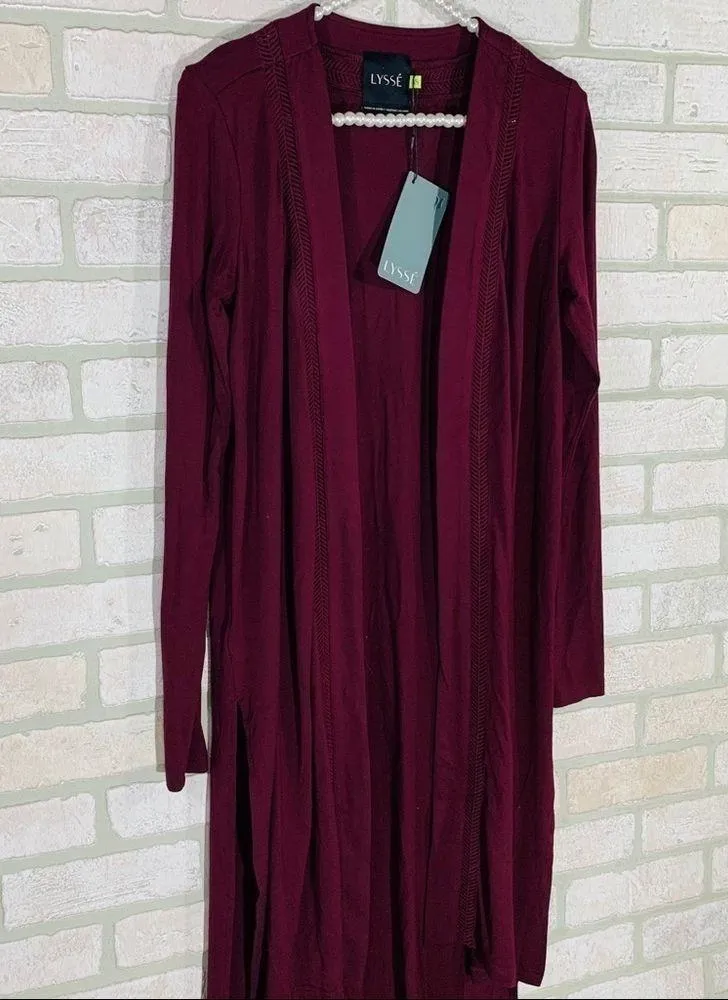 Lysse NWT Currant Ashley Maxi Cardigan - Image 3