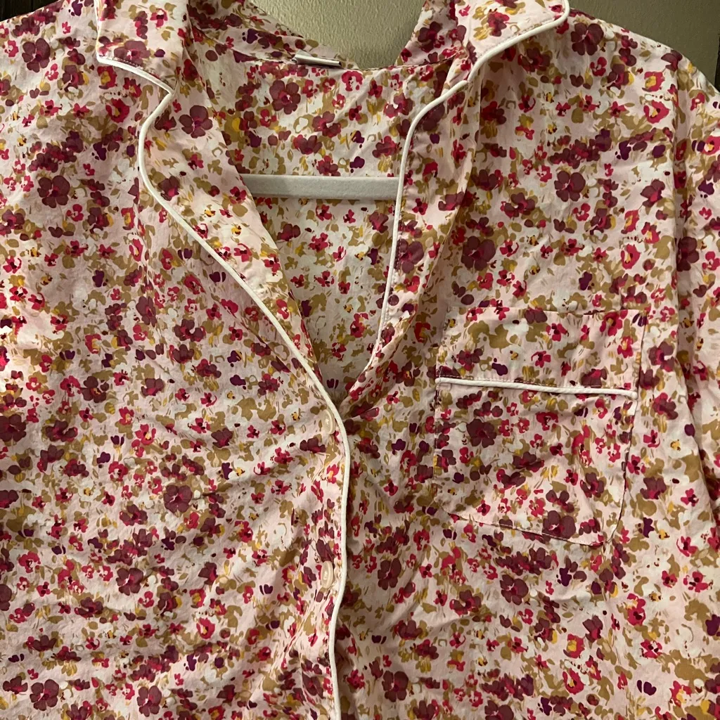 J Crew Floral Pajama Set - Image 3