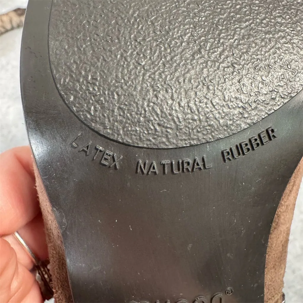 Munro Women's Brown Suede Ankle Booties Scrunch Heel Comfort Casual Size 8.5 - Image 14