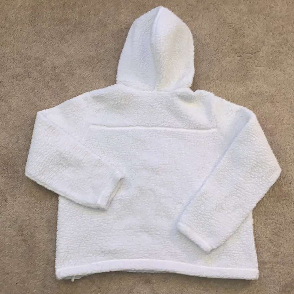 Old Navy White Sherpa Jacket - Image 2