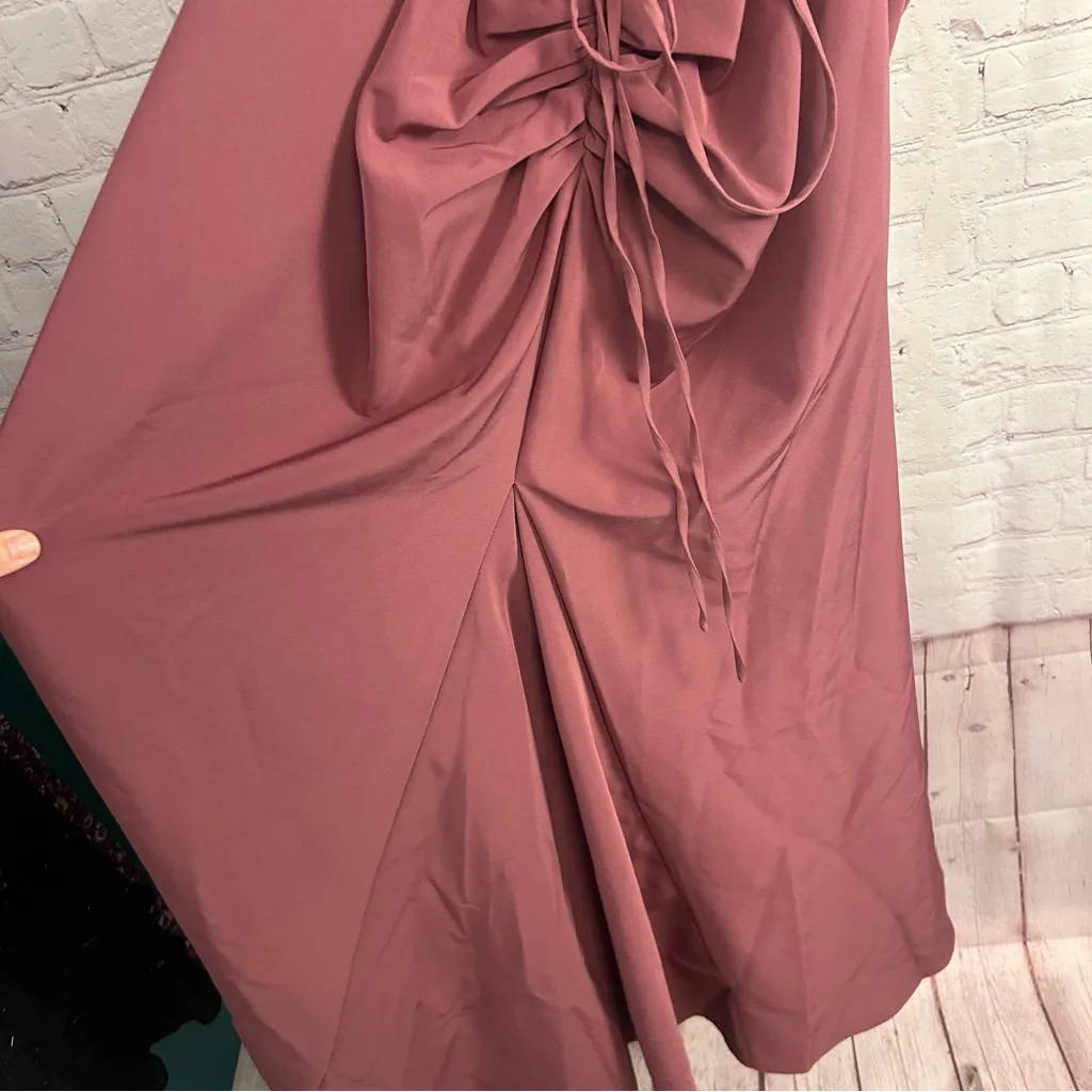 GALINA Signature New Chianti Prom Dress gown event bridesmaid size 20 Pink - Image 12