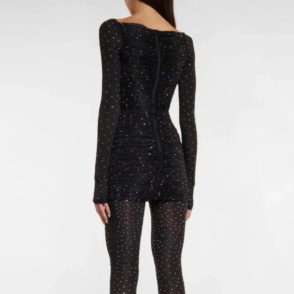 NWOT Alex Perry embellished black Dress Size 6 - Image 4