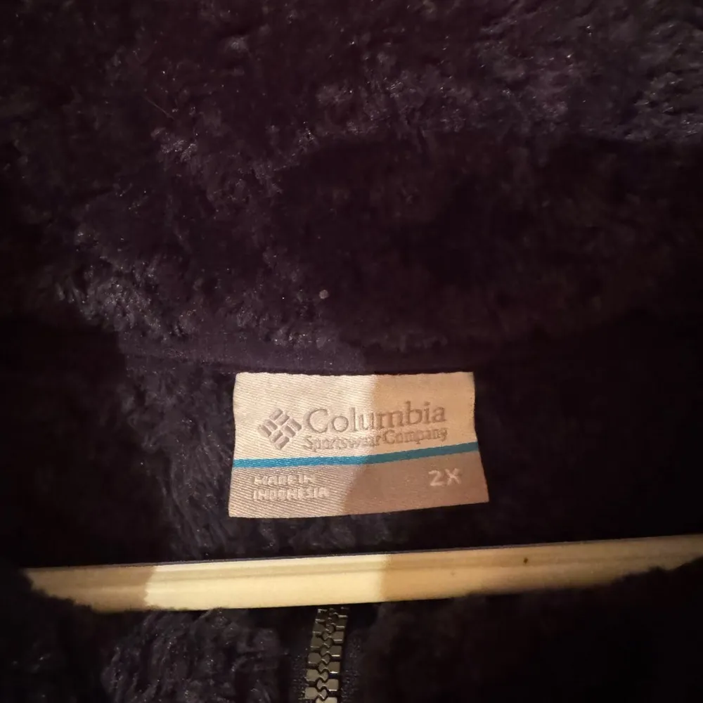 Columbia Sherpa full zip navy 2x - Image 2