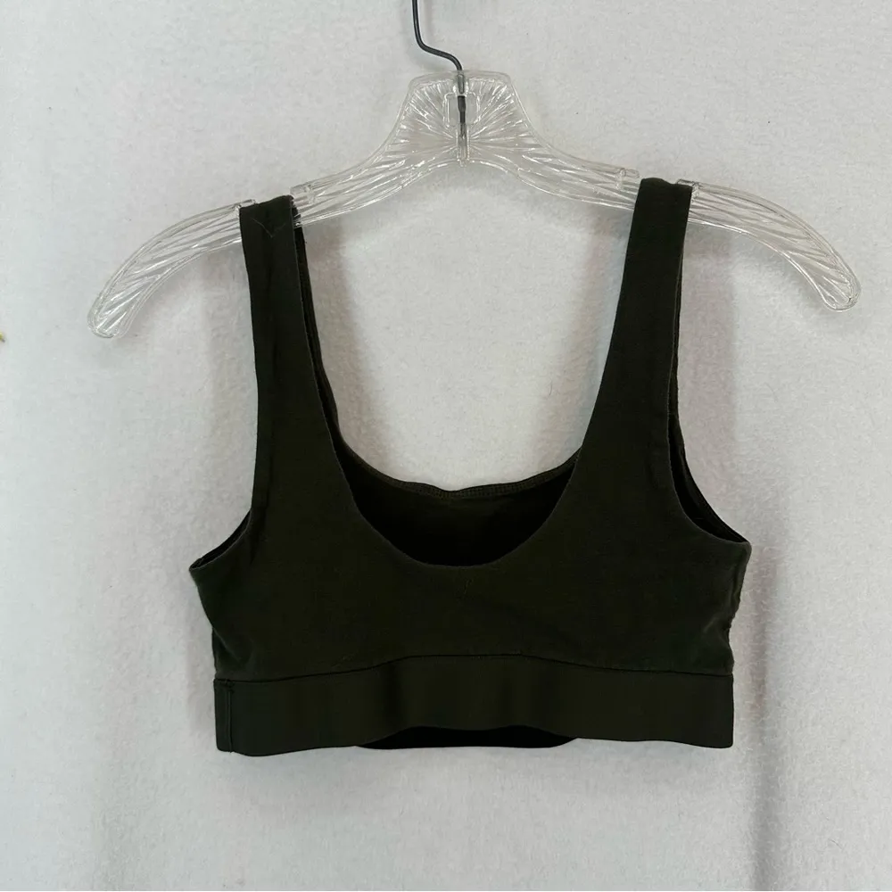Gap  Body Bralette Size Small Green - Image 6