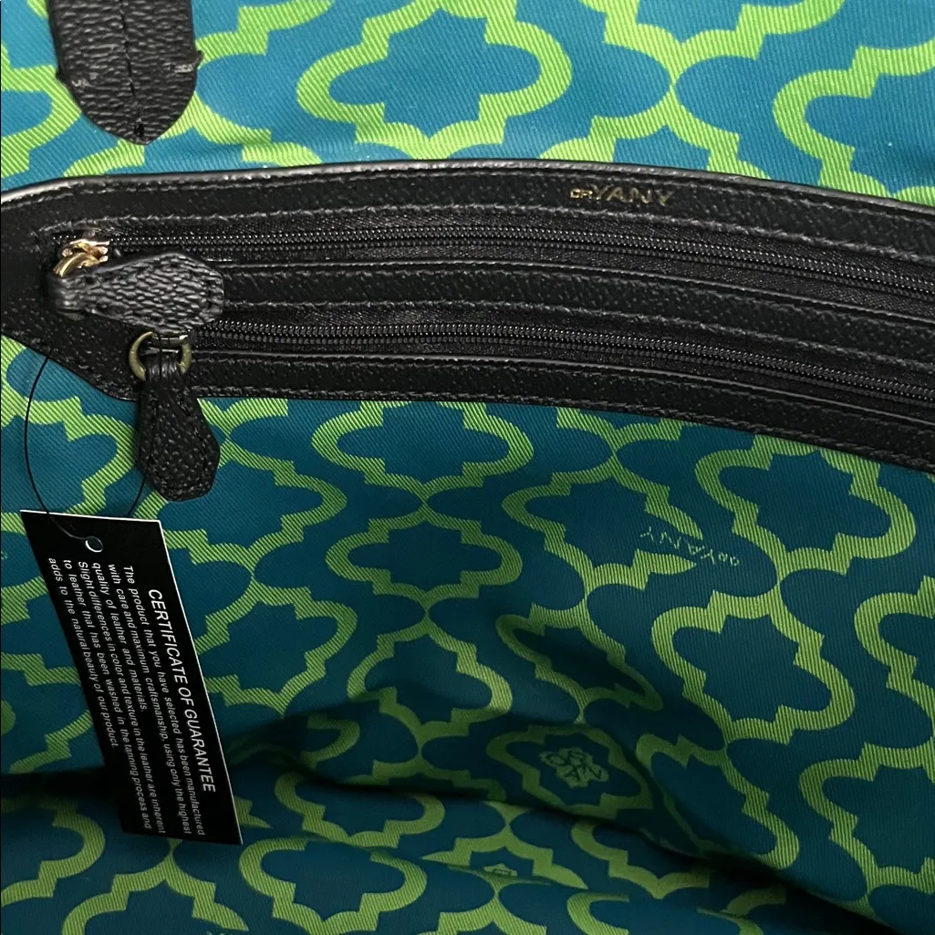 orYANY Vibrant Multicolor Tote with Dust Bag‎ Green - Image 2