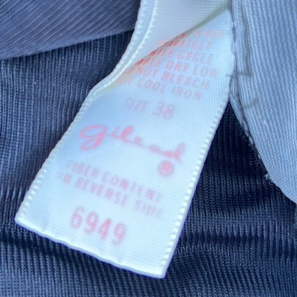 Vintage 60s Gilead Nightgown Black Size 38 - Image 4