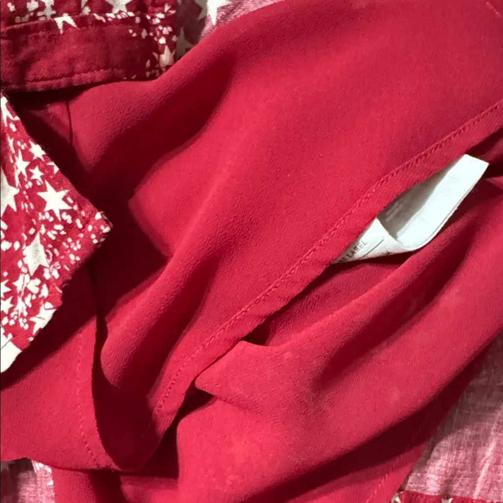 & Other Stories Red Moon and Star Long Sleeve Dress - Image 7