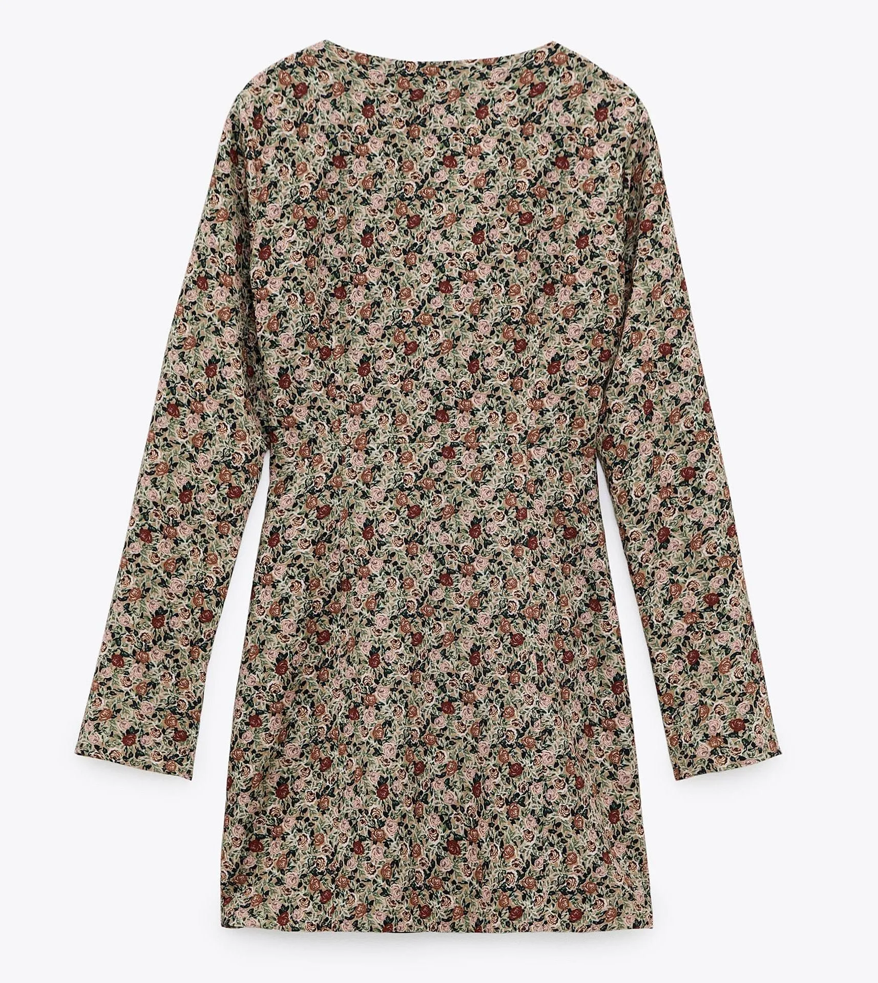 NWT  Rose Floral Print Vintage Mini Dress - Image 4