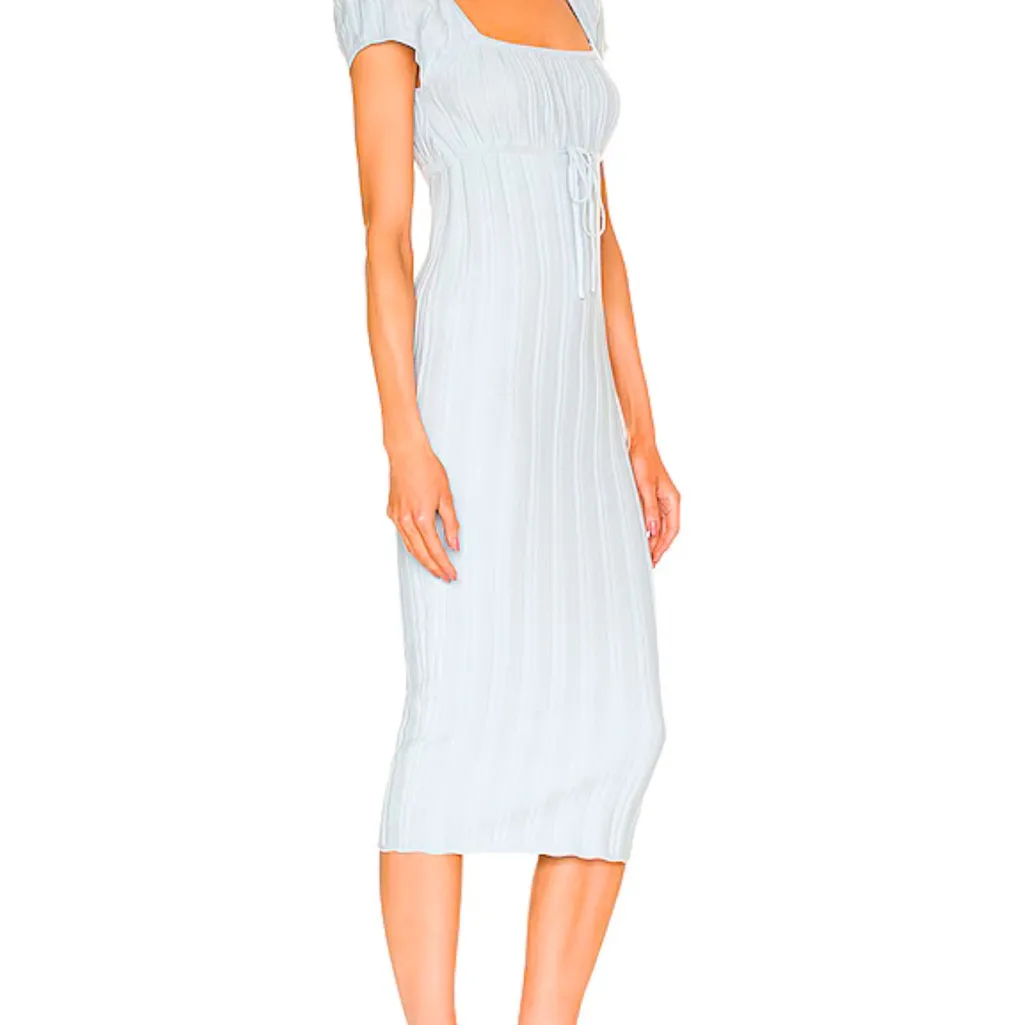 LPA  Light Blue Midi Dress - Image 2