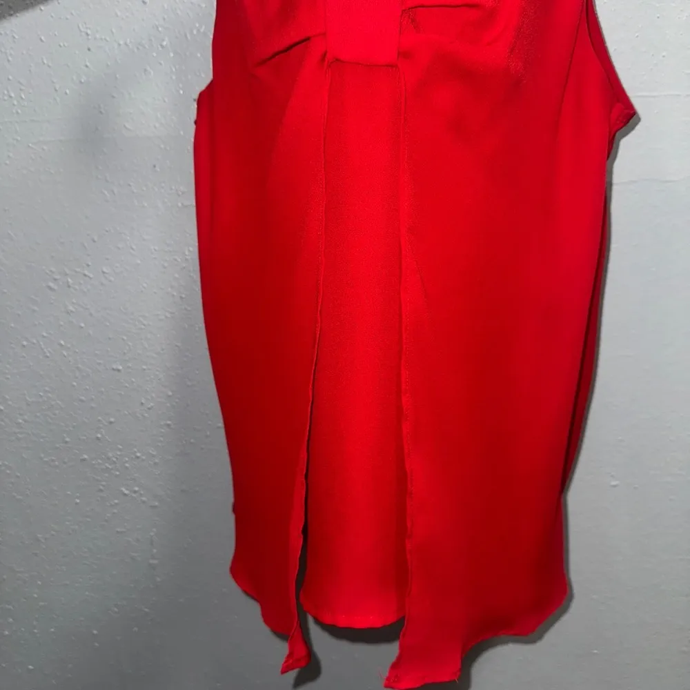 Charming Charlie Red‎ Sleeveless Tank Top - Image 3
