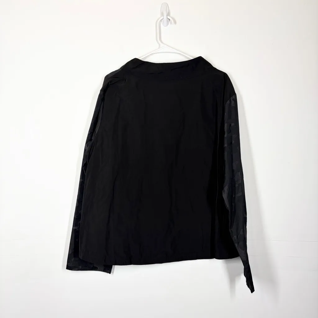 Sun Kim Camo Jacket Size XL Black - Image 2