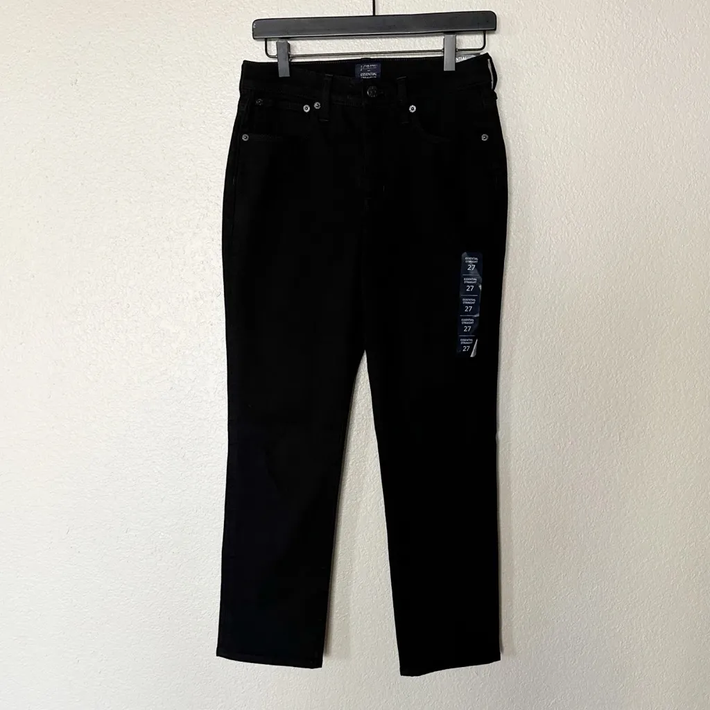 J. Crew Factory Jeans Womens Essential Straight All - Image 2