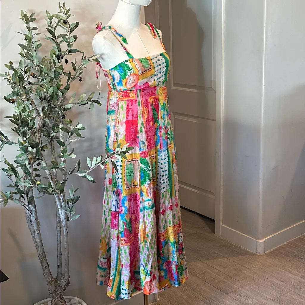 ASTR the Label Shiann Mix Print Sundress New! - Image 10