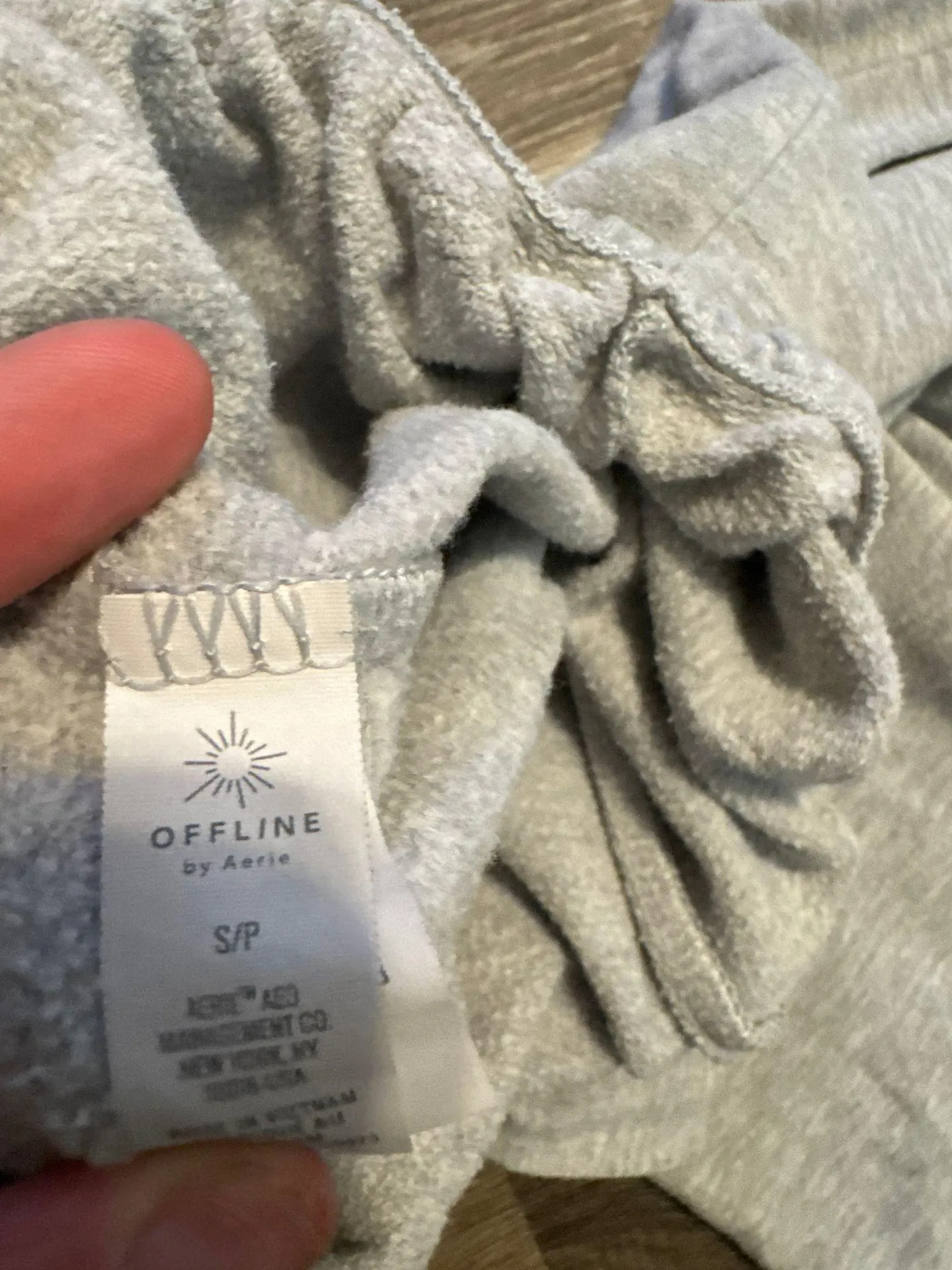 Gray Cotton Leggings - Image 4