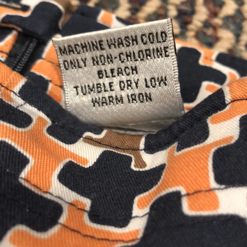 A-line Checkered Print Skirt Sz 12 - Image 5