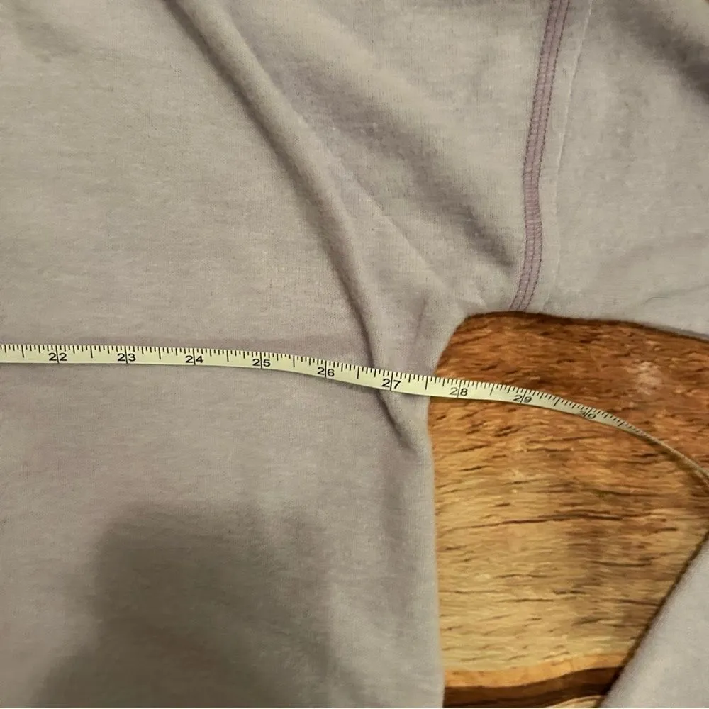 Urban Outfitters OU Out From Under Light Purple VNeck cropped Sweater Size Large - Image 5