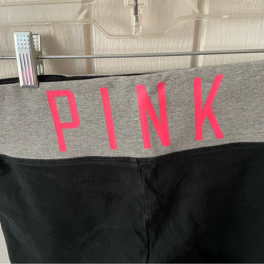 Victoria’s Secret PINK Cropped Anything But Cardio Yoga Pants - Image 3