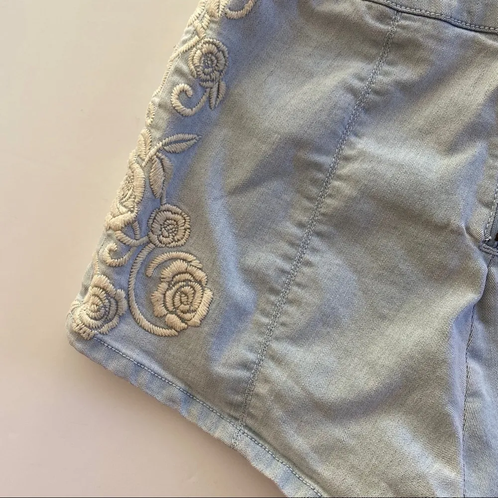 Kimchi Blue Embroidered High Waisted Micro Shorts 6 - Image 8