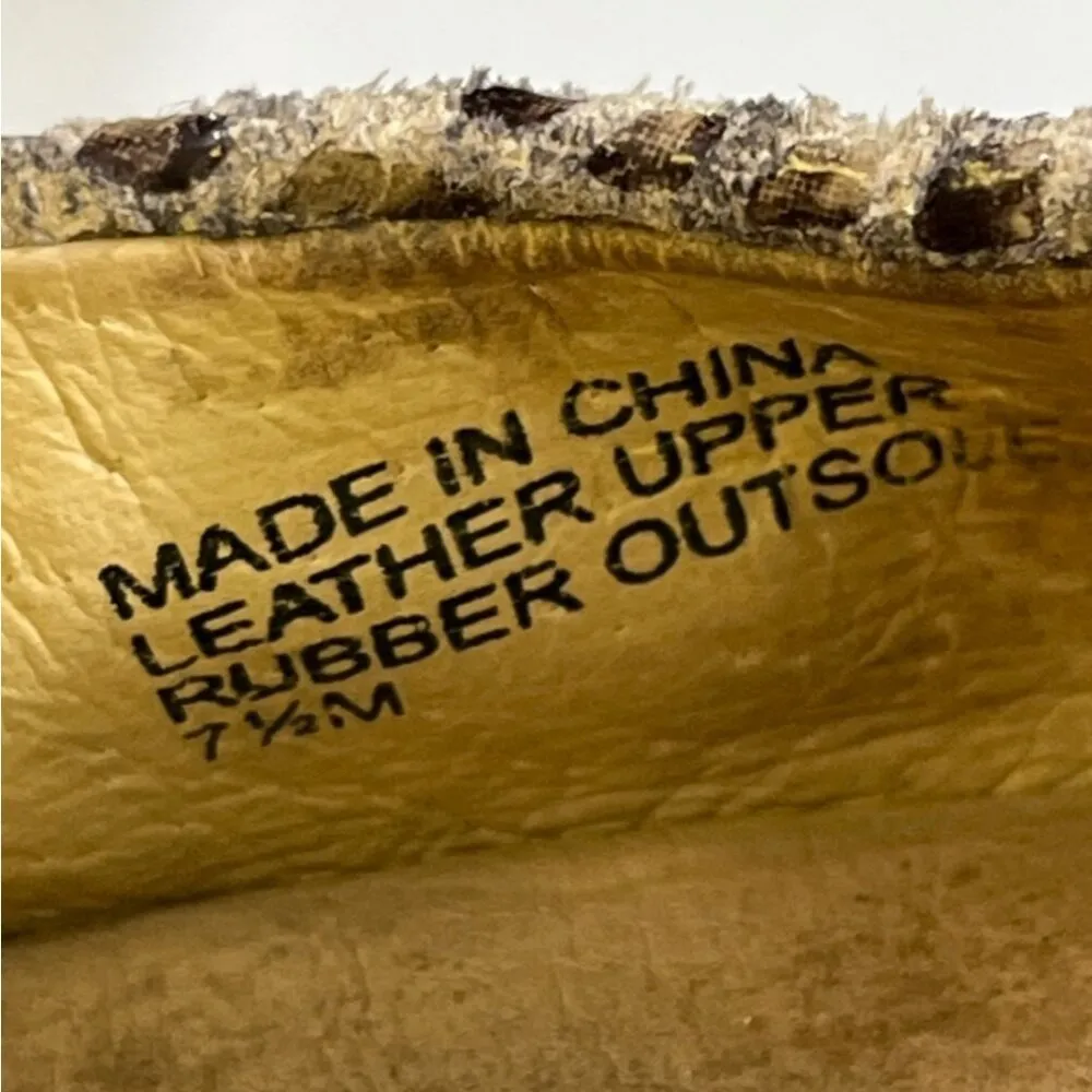 Michael Michael Kors Women's Beige Snake Print Shoes/Flats Sz 7.5M SKU 5509 - Image 6