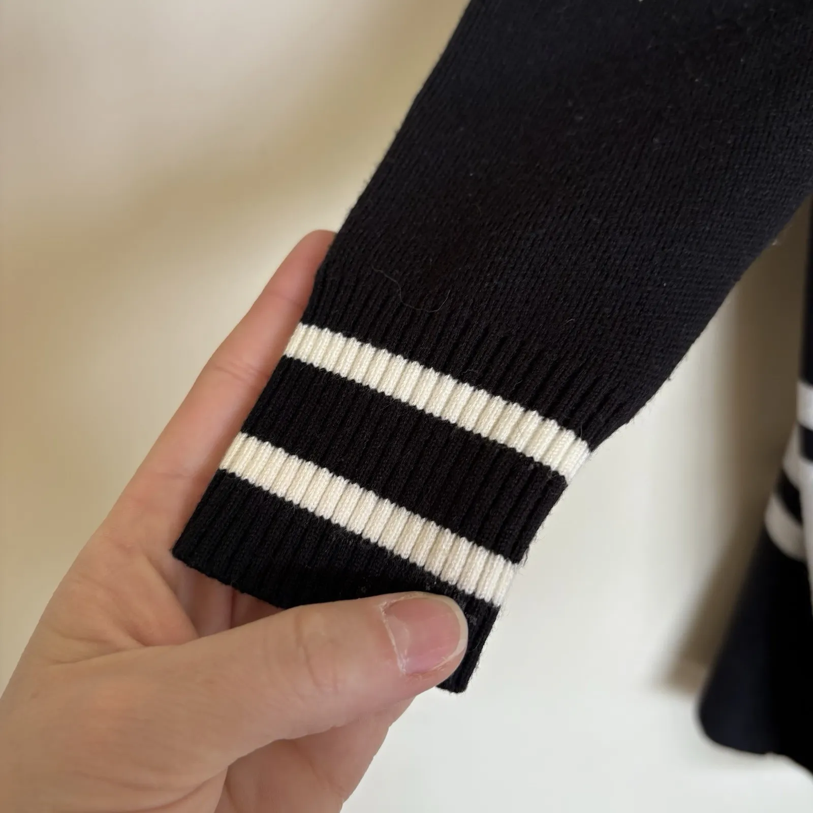 Anthropologie‎ Pippa Colorblocked Striped Cardigan by NVLT Womens XS - Image 5