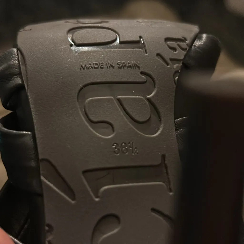 Pedro Garcia NIB Nadida in Black Nappa Heeled Sandal Size 38.5 8.5‎ - Image 9