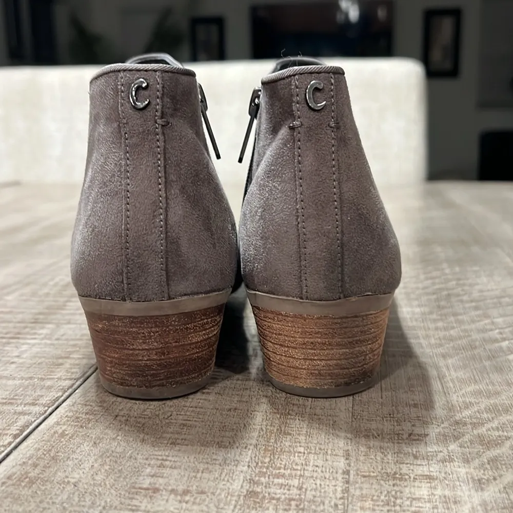 CIRCUS SAM EDELMAN Preston Chelsea Ankle Bootie Boots in Gray WOMEN'S Size 8 - Image 7