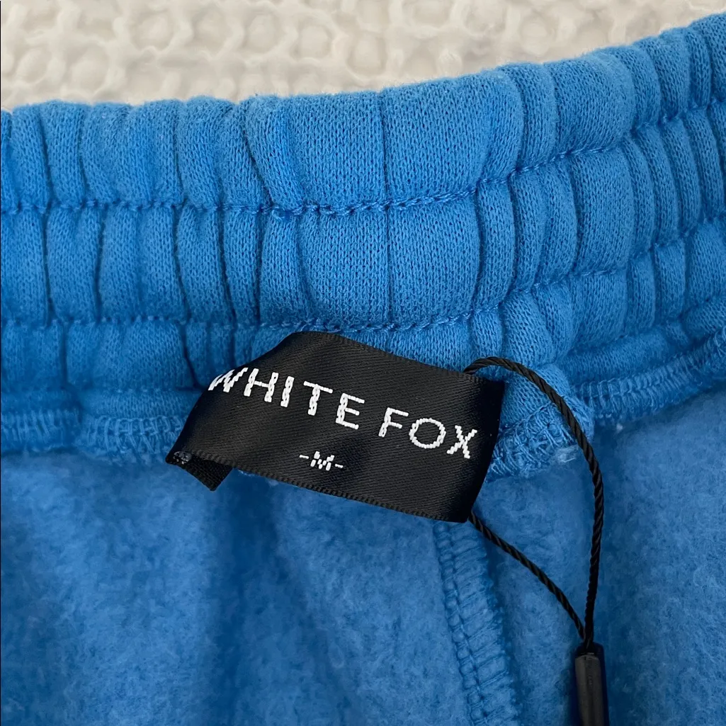 WHITE FOX Offstage Relaxed Jogger Sweatpants Vol. 3 in Azure Blue Size M - Image 12