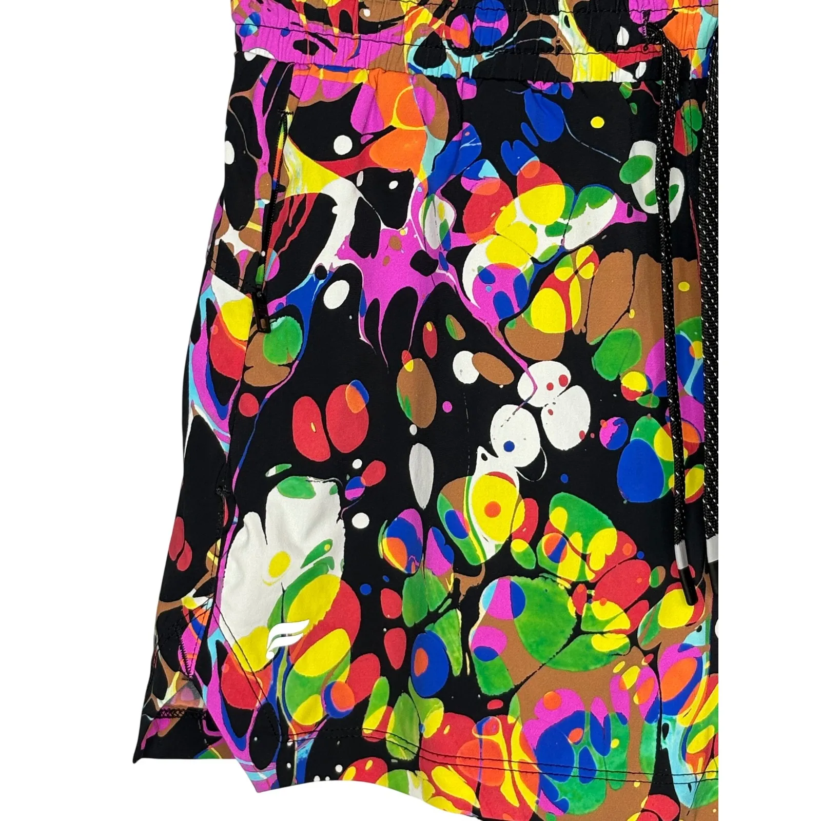 Fabletics The‎ One Short Multicolor Abstract Athletic Shorts Women Size XS - Image 6