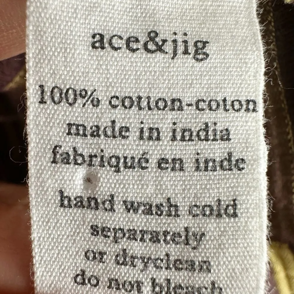 Ace & Jig Gallo Midi Dress Trapeze Size XS Belted Pockets - Image 7