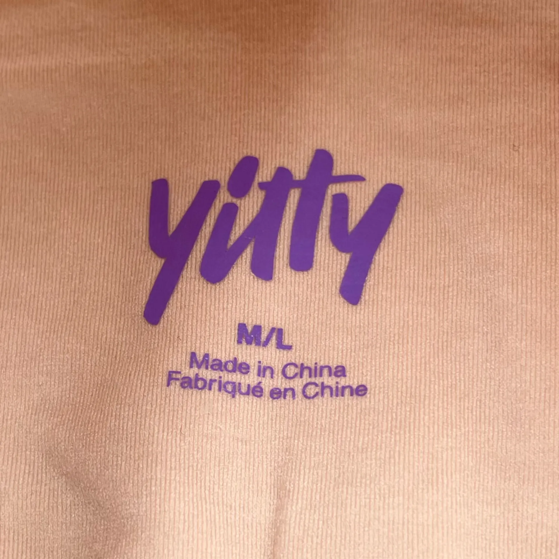 NEW Fabletics Yitty Nearly Naked Shapewear Scoop Bralette Size M/L Bad 4 Beige - Image 7