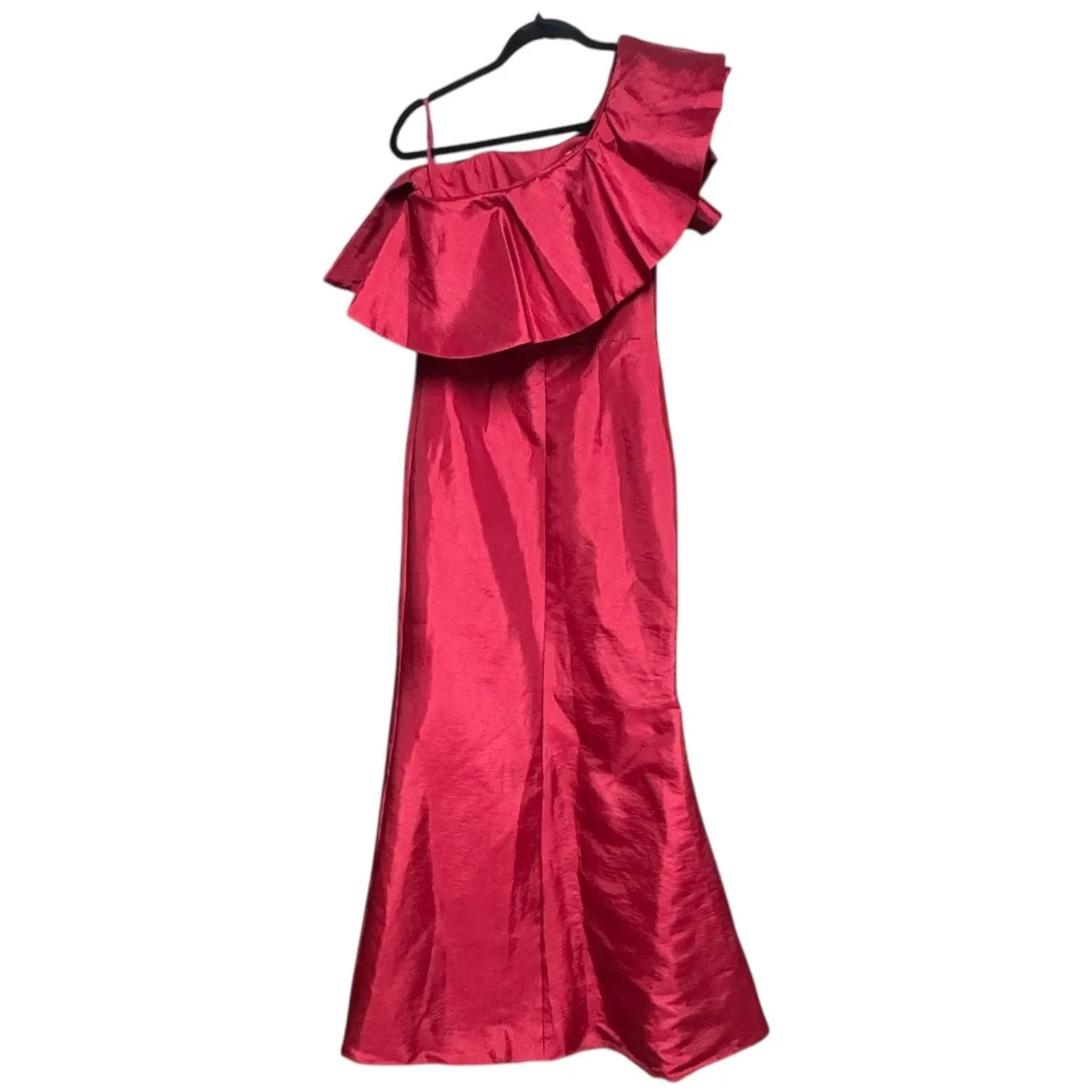 Light in the Box One Shoulder Mermaid Gown Red 6 - Image 6