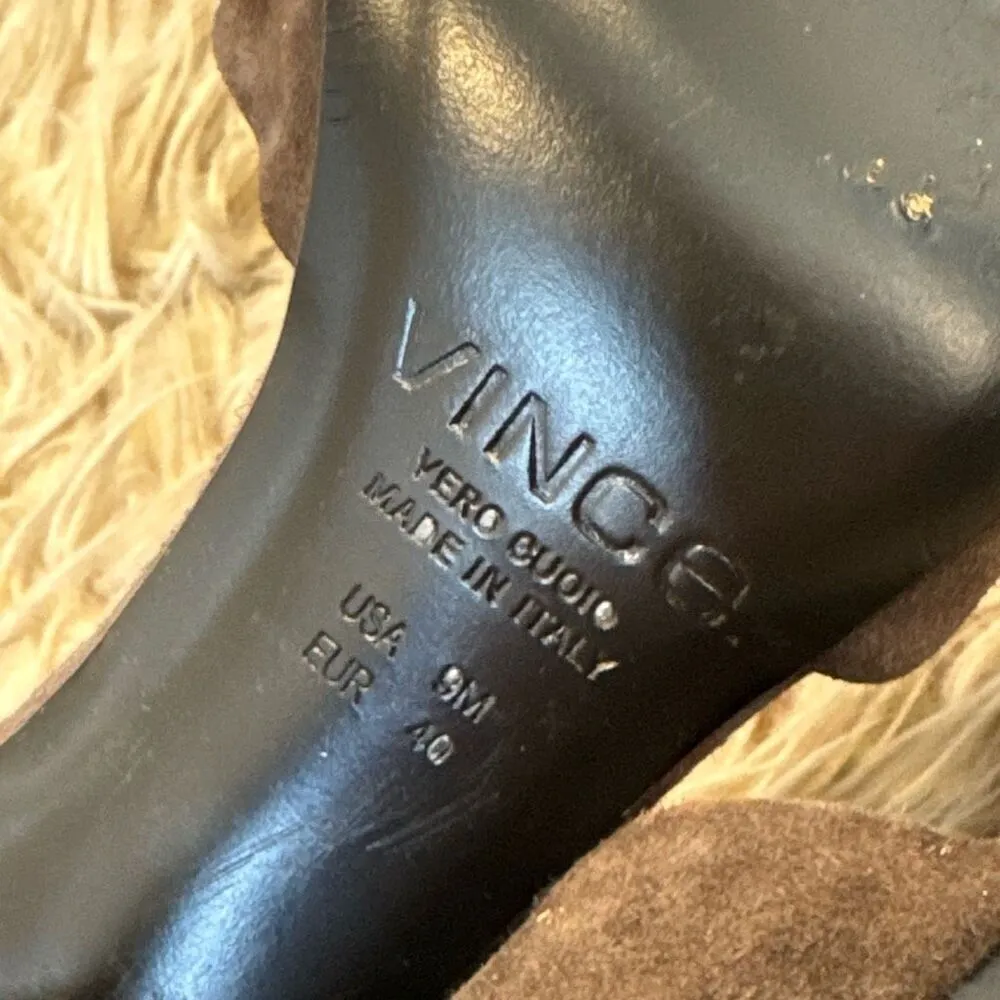 Vince suede heels size 9 - Image 5