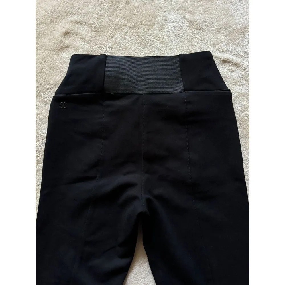 BETABRAND Womens Straight‎ Leg Black Pant Pockets Size Xsmall Petite - Image 4