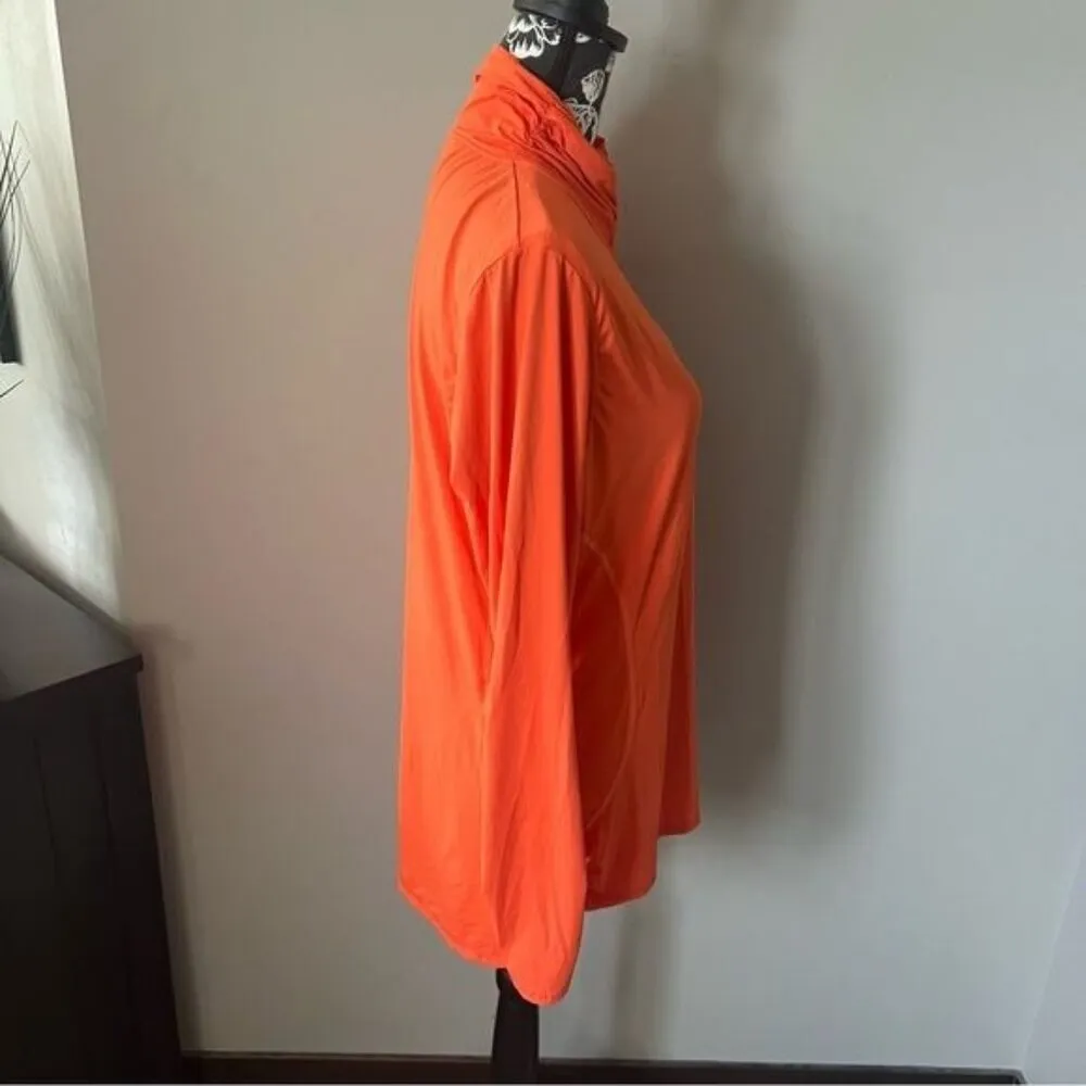 Title Nine Paradigm Orange Long Sleeve Athletic Top Womens XL - Image 5