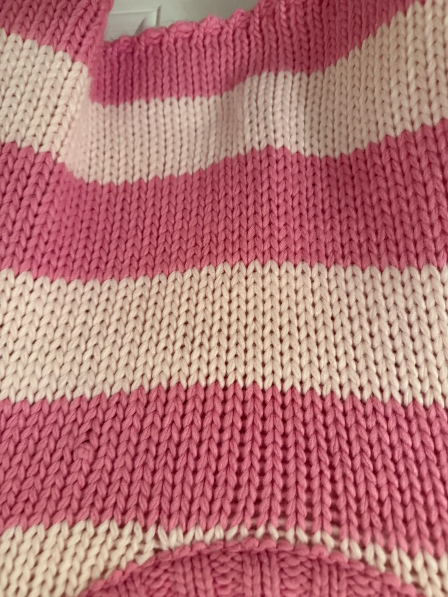 Edikted Striped Sweater Cropped - Image 2