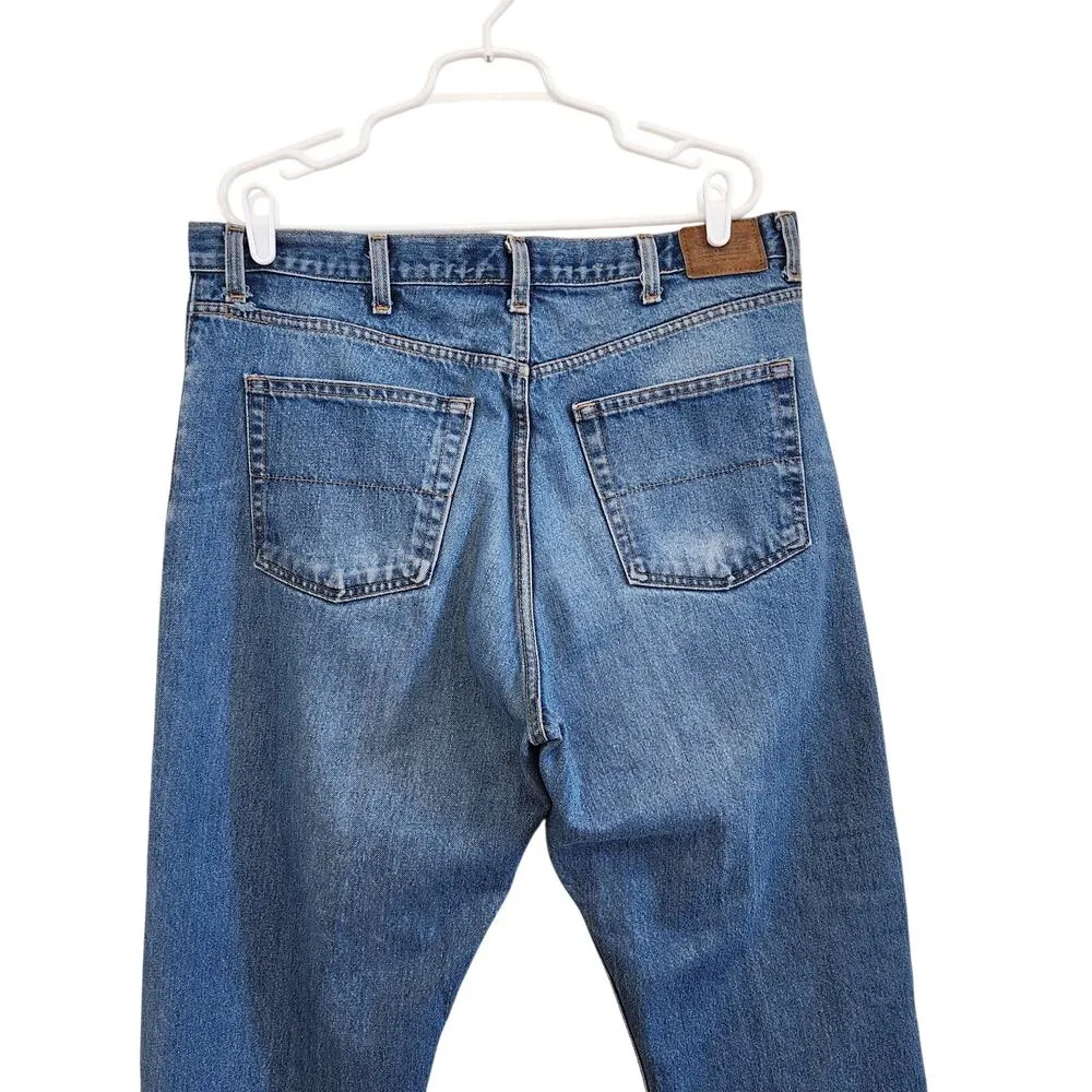 Canyon River Blues Cotton Straight Leg Mom Jeans Relaxed Fit Blue Size 38x29 - Image 4