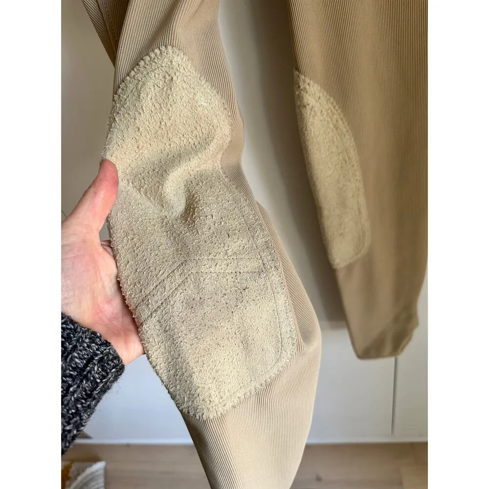 Equestrian  Riding Pants Tan Size 26 Long Womens Horse Rising Tuff Rider - Image 4