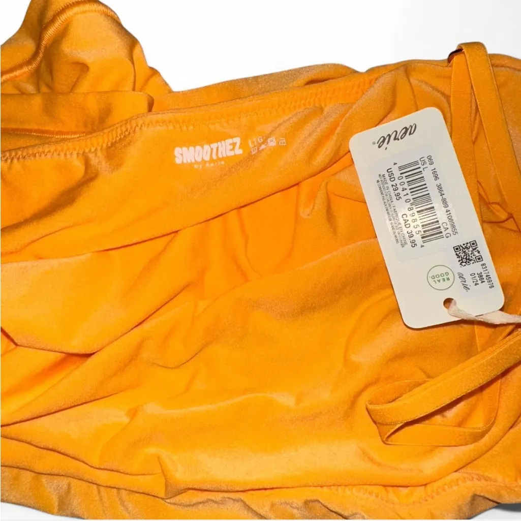 Aerie Orange Sleeveless Crop Camisole - Image 4