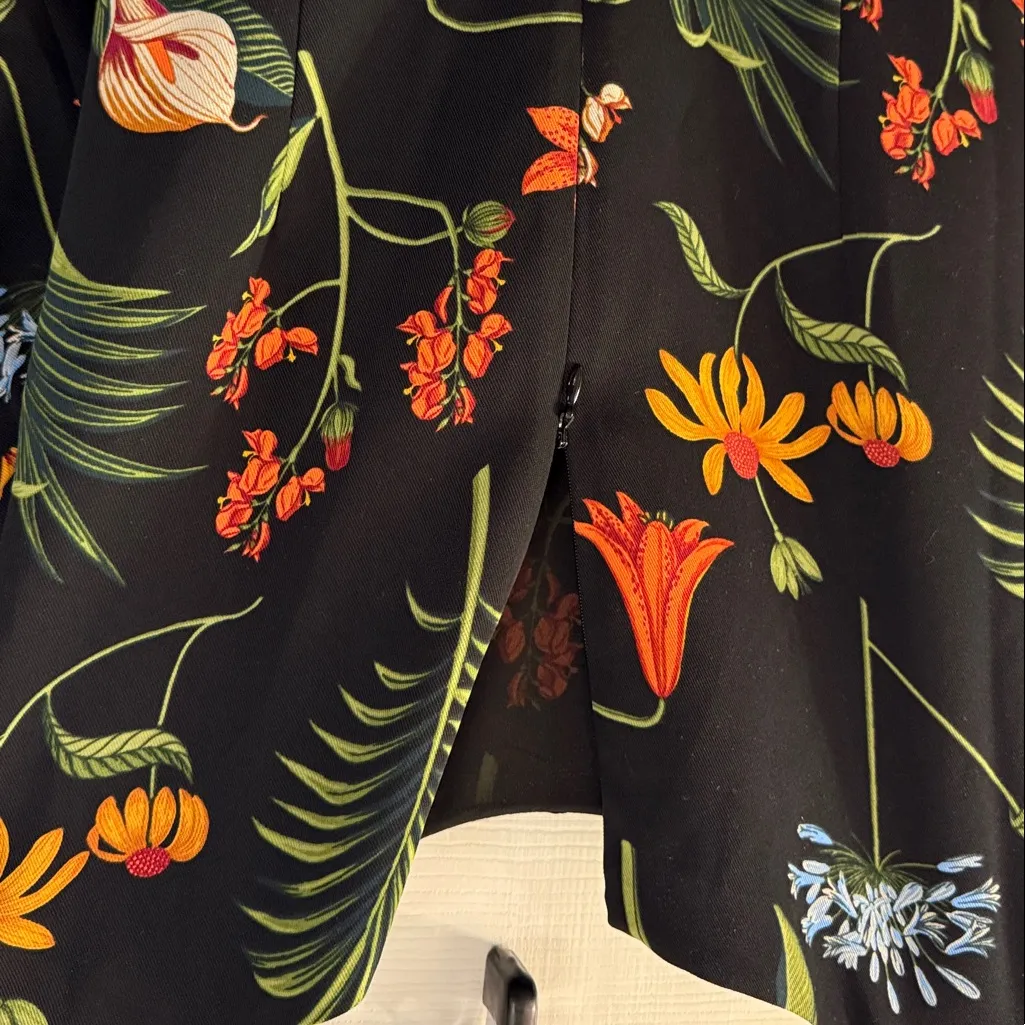 Ann Taylor Black Floral Dress - Image 5