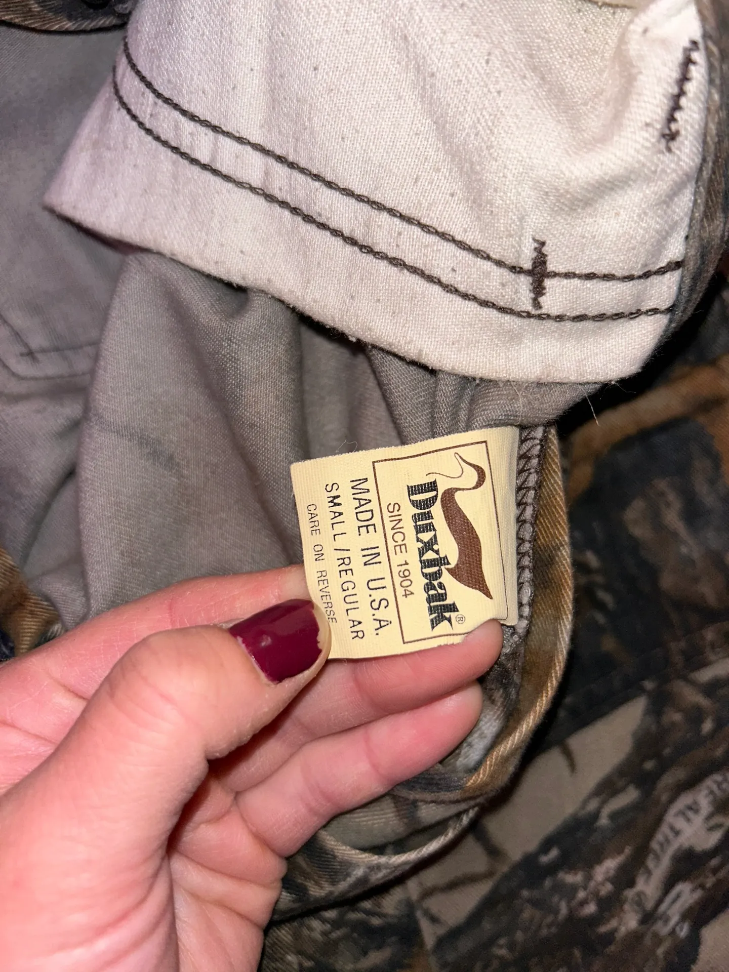 Vintage Duxbak camo Cargo Pants Multiple Size 30 - Image 5