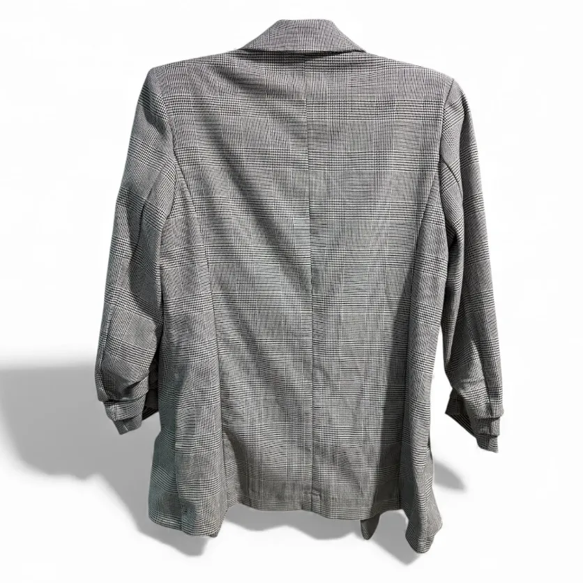 Philosophy Black & White Lightweight Open Front Blazer- Size Small - Image 2