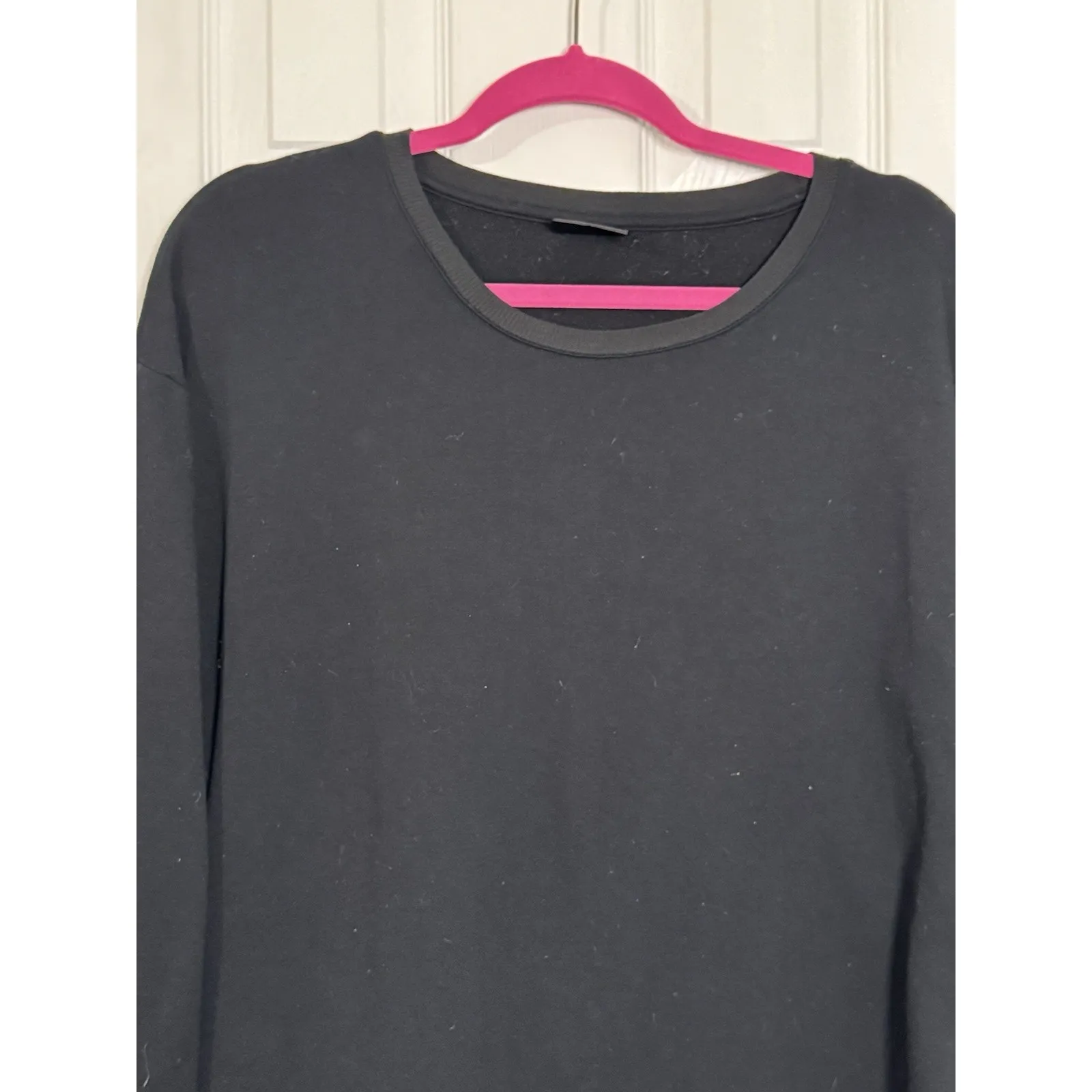 32 Degrees Heat Black Long Sleeve Women’s Shirt, Poly/Rayon/Spandex, Large - Image 2