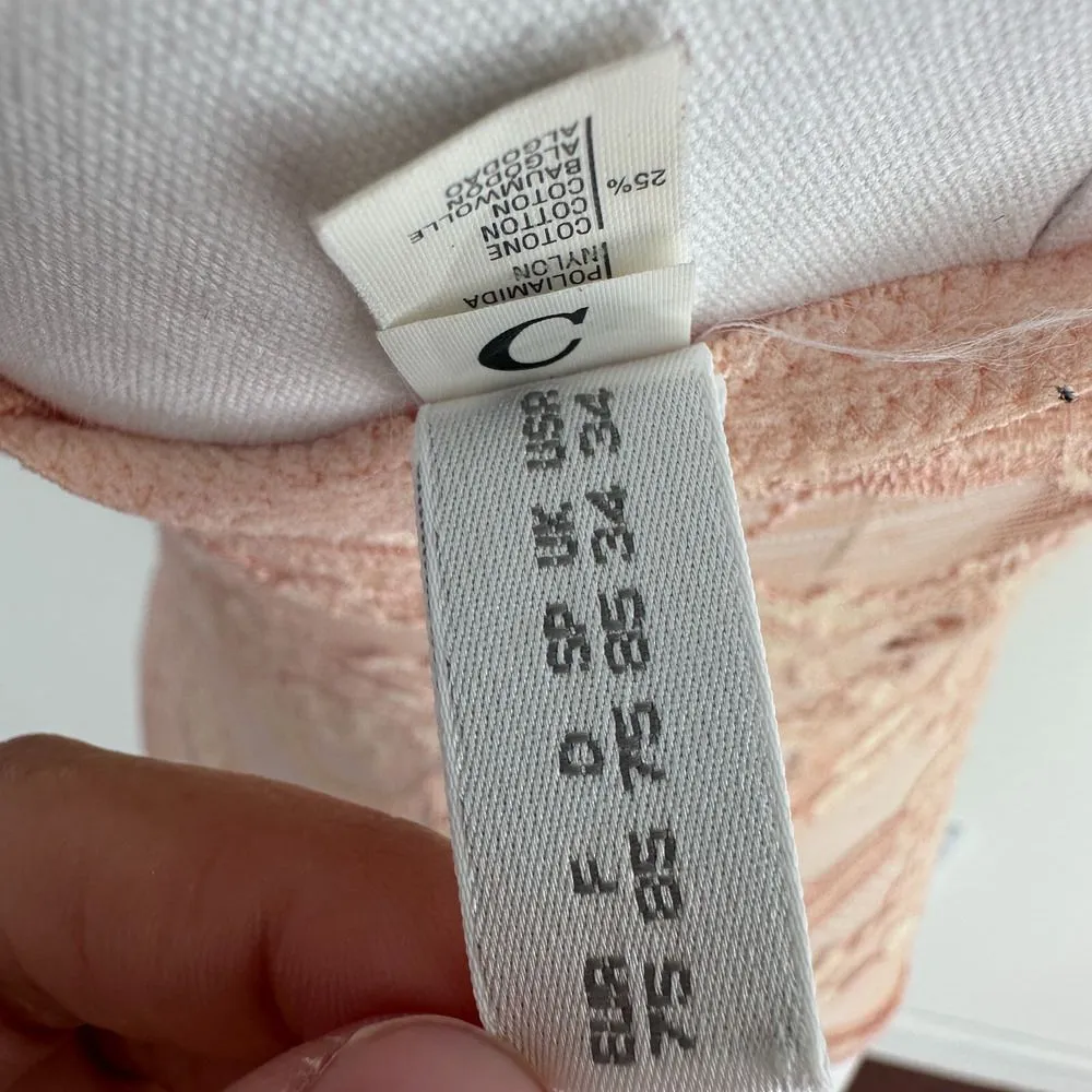 La Perla Bodysuit XS Lace Vintage Bustier Coquette Romantic Boudoir Italy Pin Up - Image 10