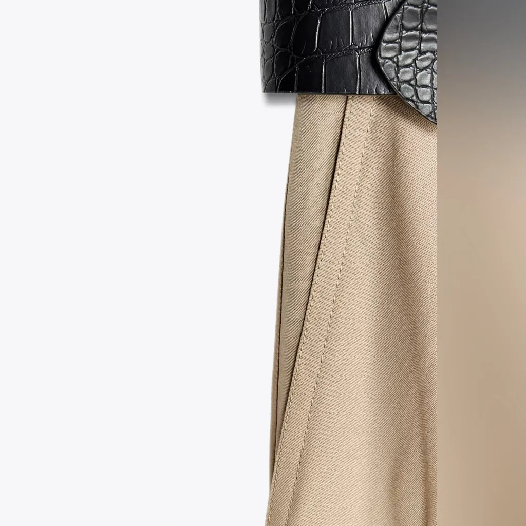 NWT ZARA SHOULDER PAD DRESS SIZE M - Image 8