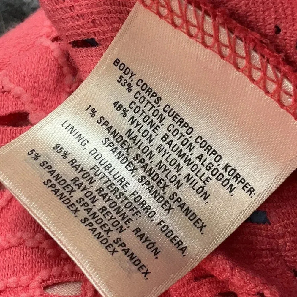 Anthropologie Maeve Pink Dusty Rose Dayflower Lace Cocktail Party Dress Size XS - Image 4